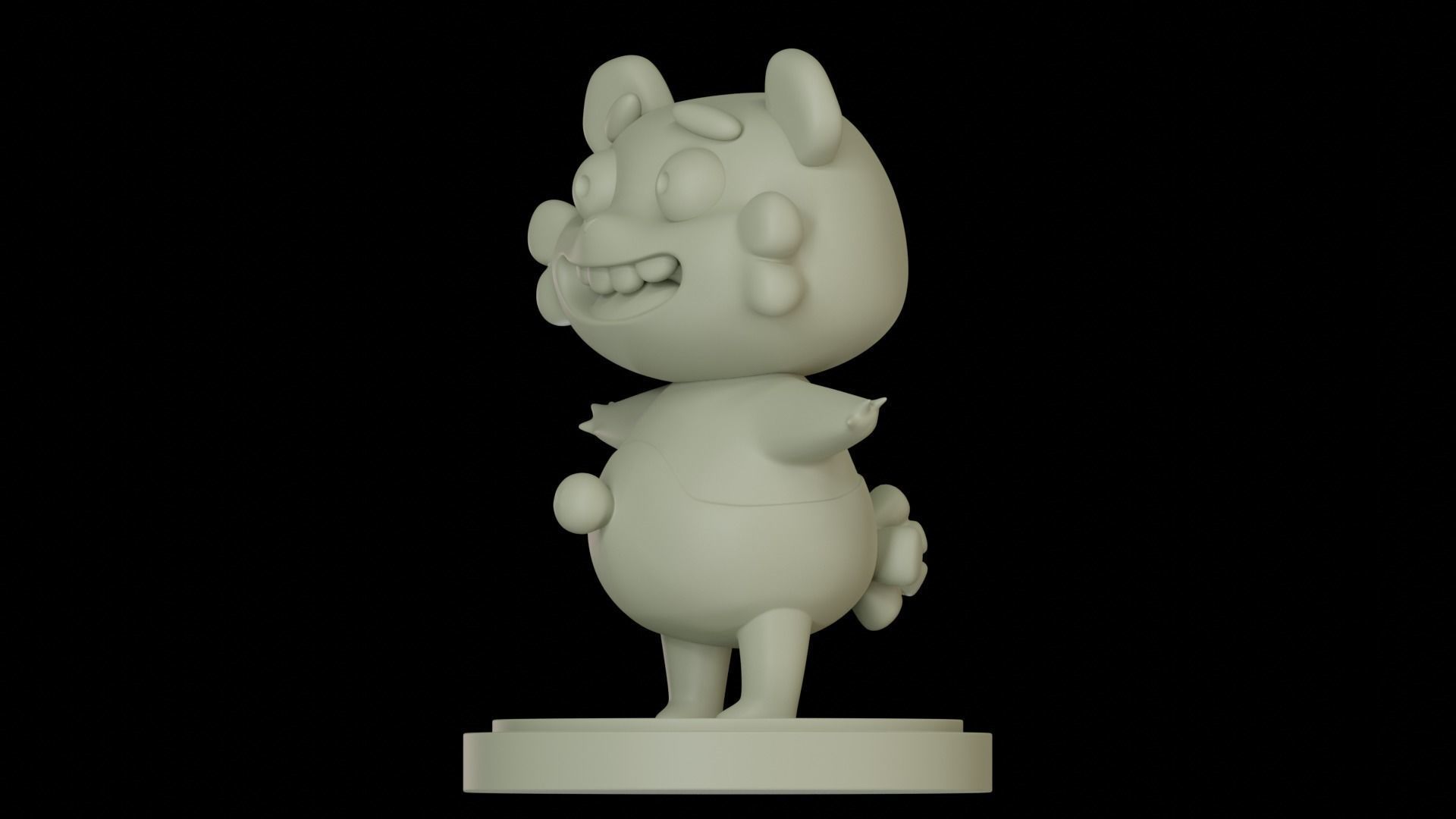 Panda Free 3D print model_3
