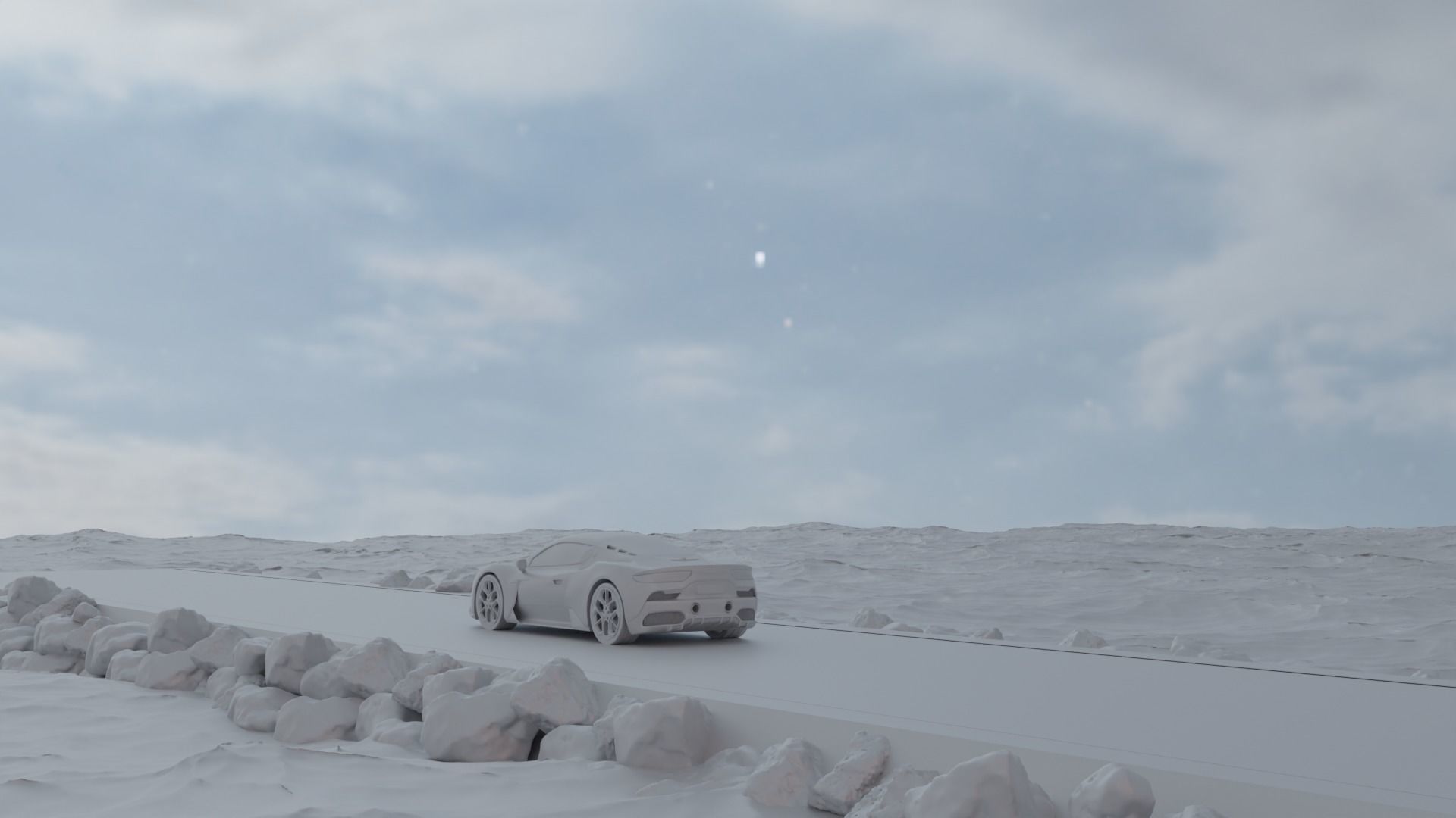 Lighthouse showroom 3D model Low-poly 3D model_13