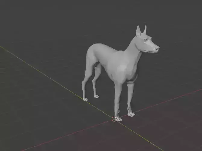 Realistic Dog Model