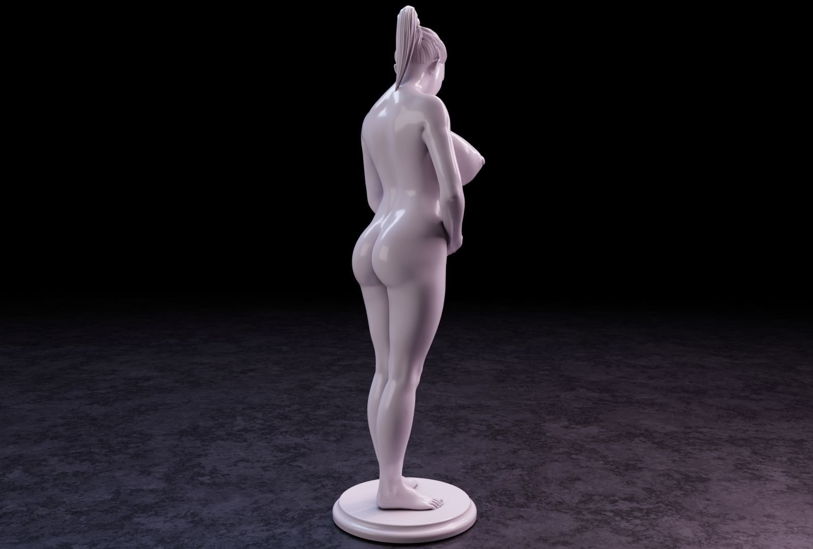 Sexy girl 145 3D print model_30
