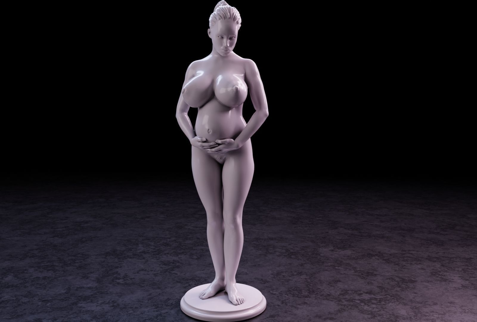 Sexy girl 145 3D print model_8