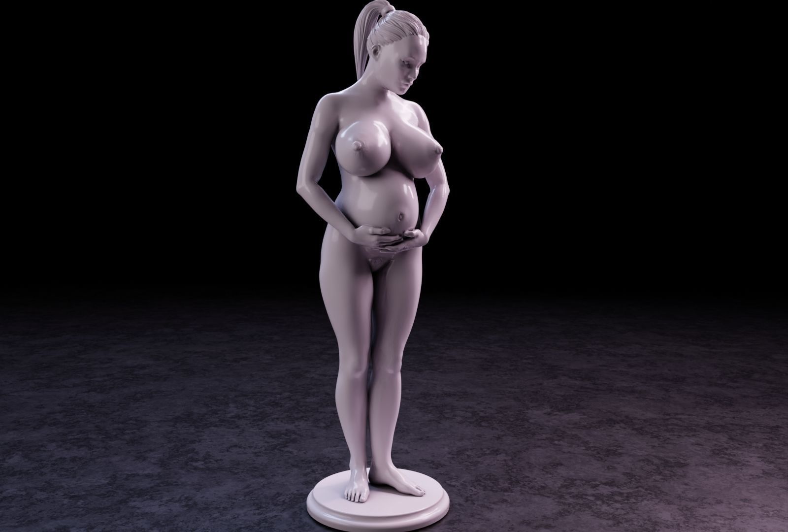 Sexy girl 145 3D print model_4