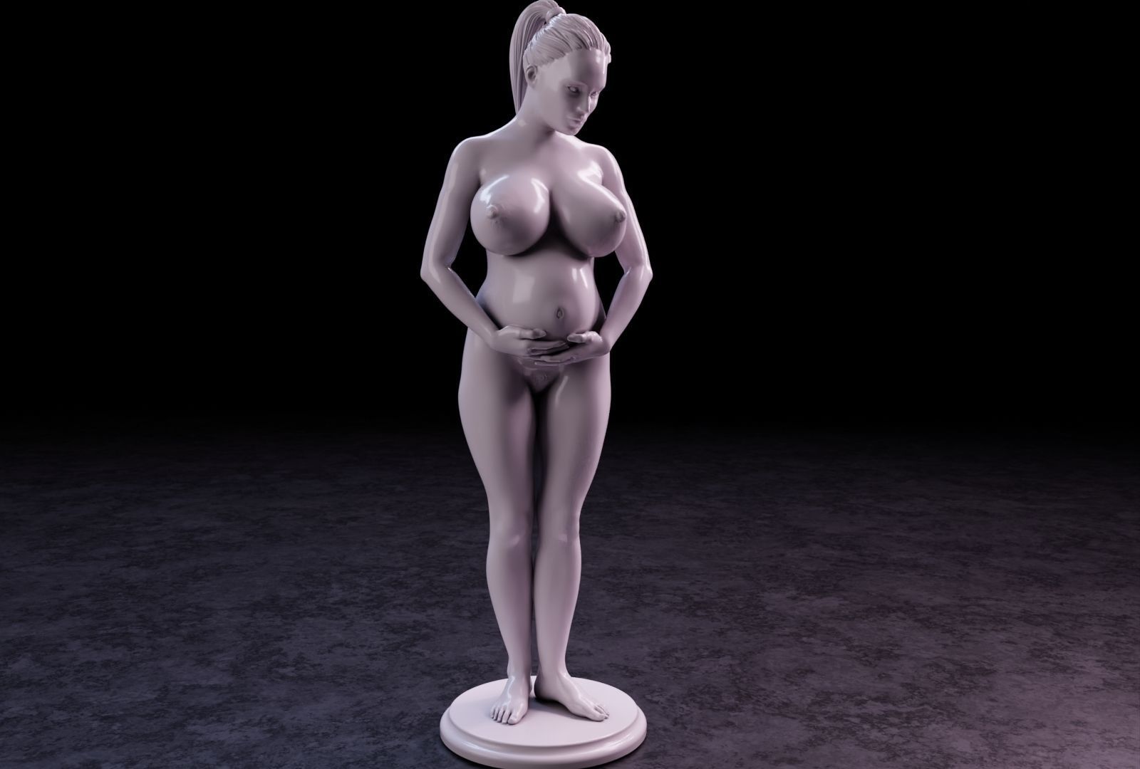 Sexy girl 145 3D print model_5
