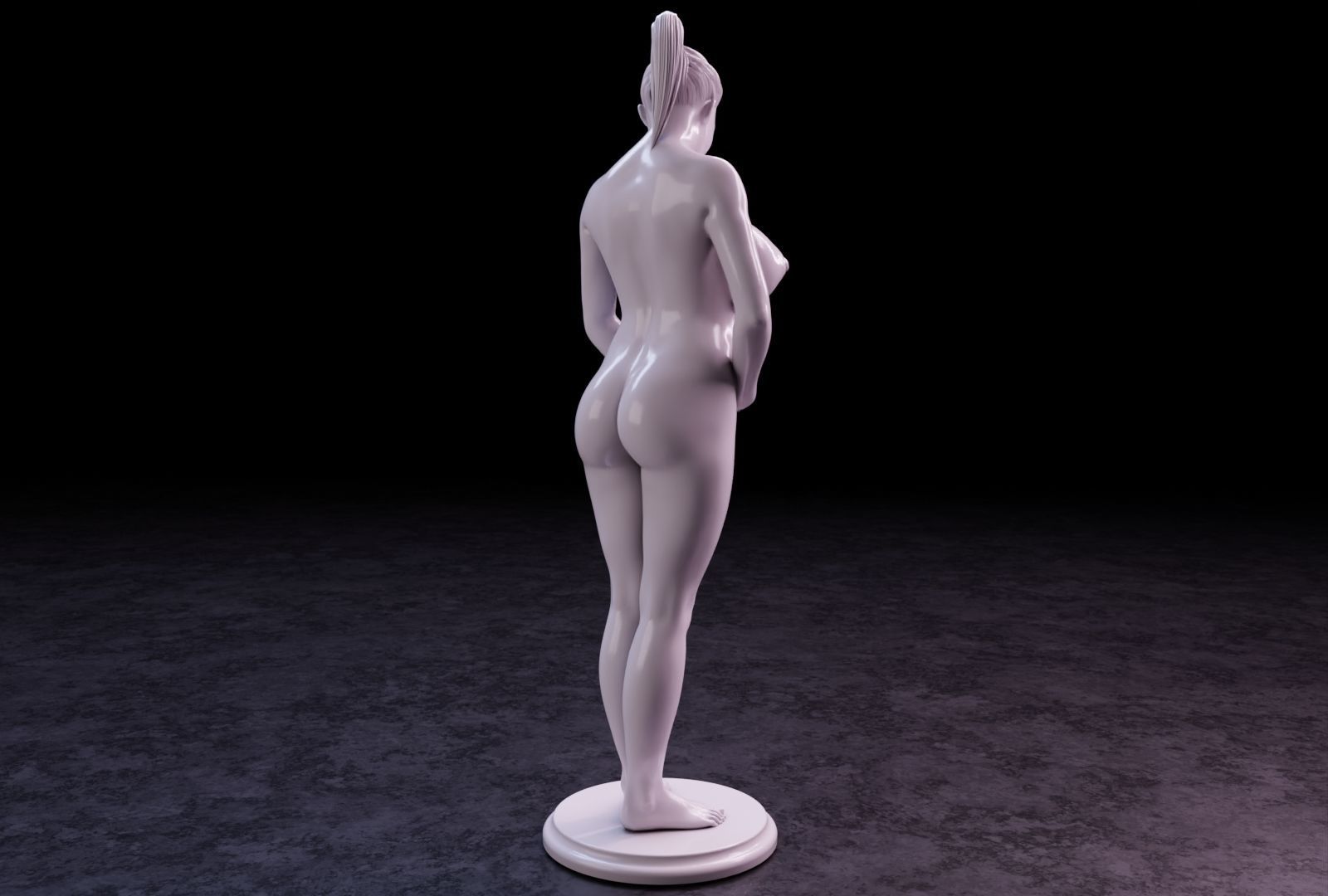 Sexy girl 145 3D print model_29