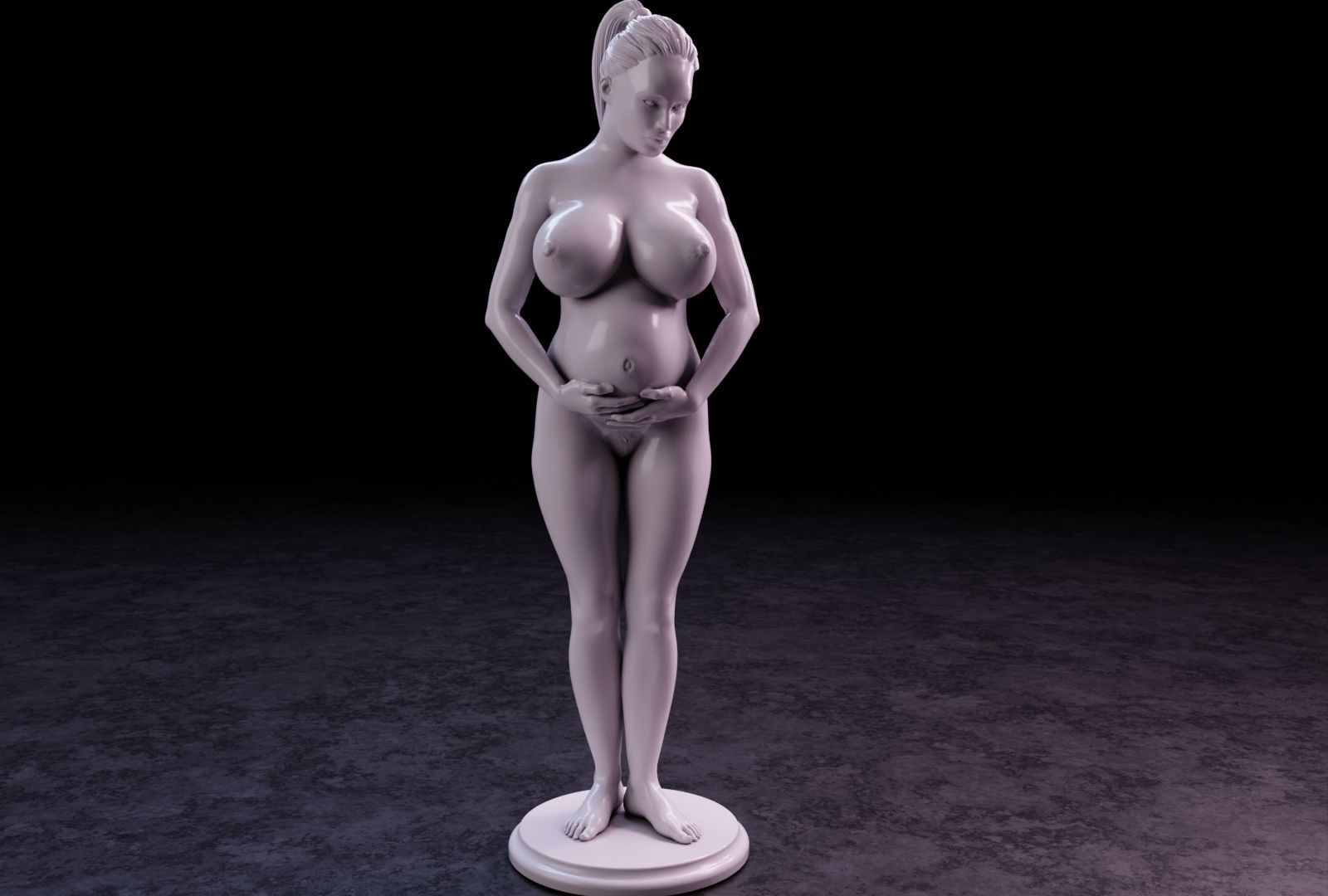 Sexy girl 145 3D print model_6