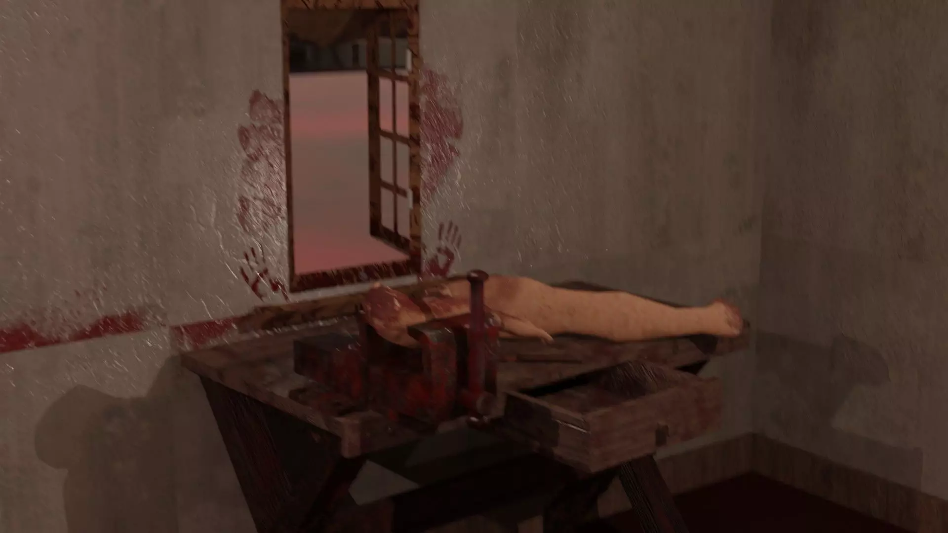 Dark Realms Collection Butcher Essentials Mansion Malevolence Low-poly 3D model_0