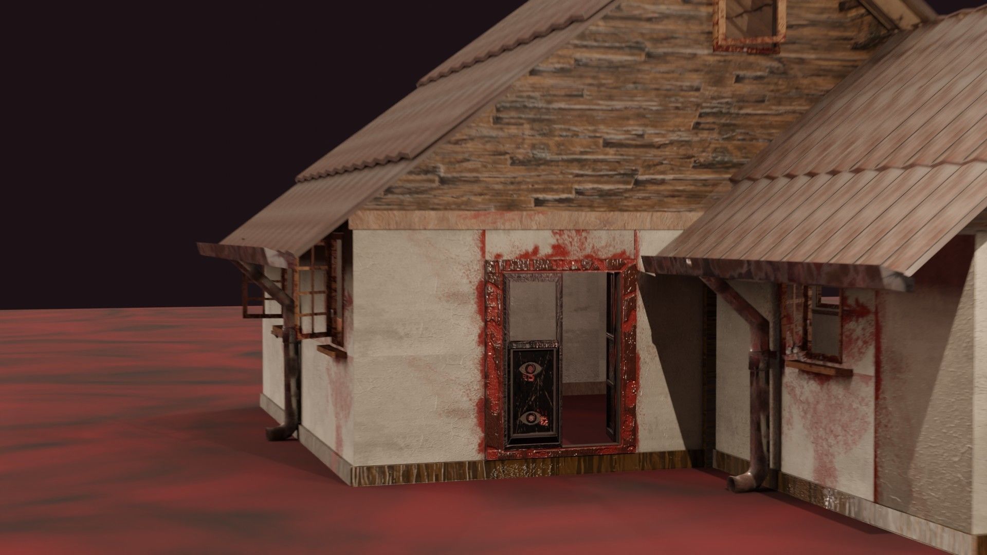 Dark Realms Collection Butcher Essentials Mansion Malevolence Low-poly 3D model_5