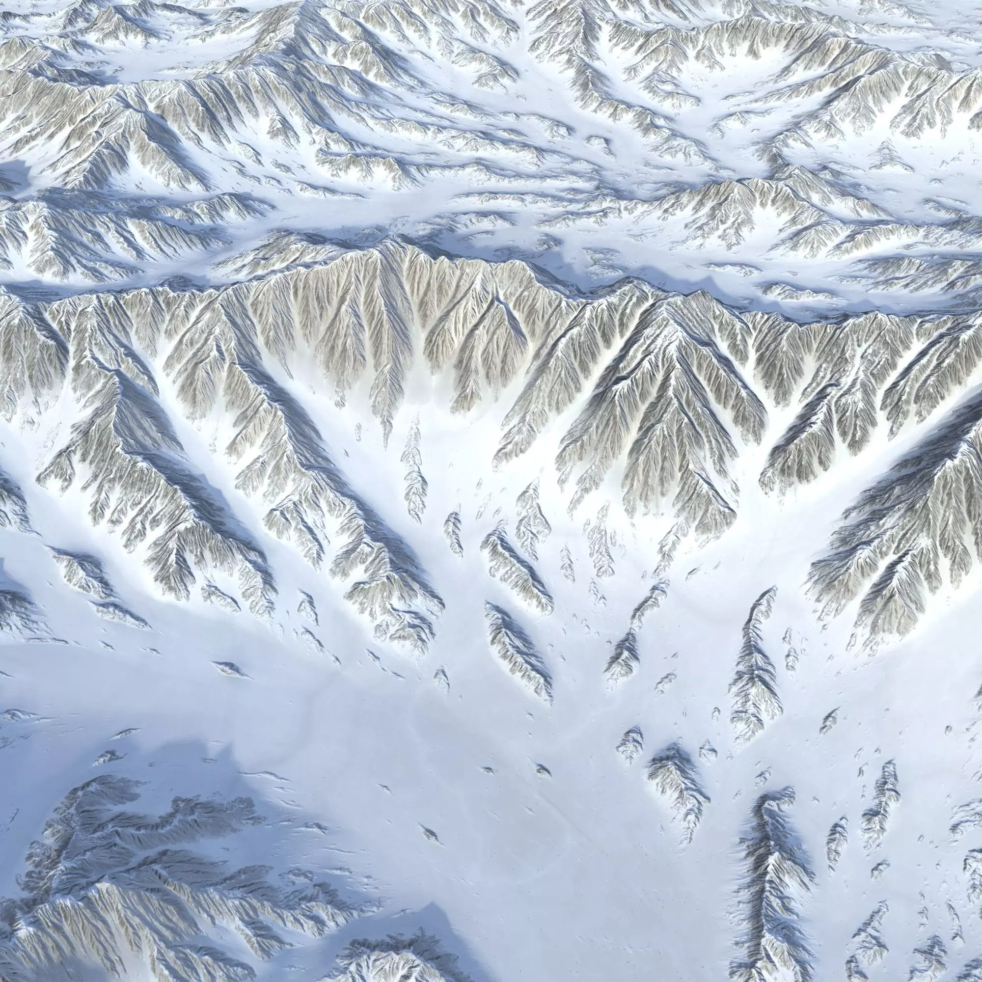 Landscape 93 Low-poly 3D model