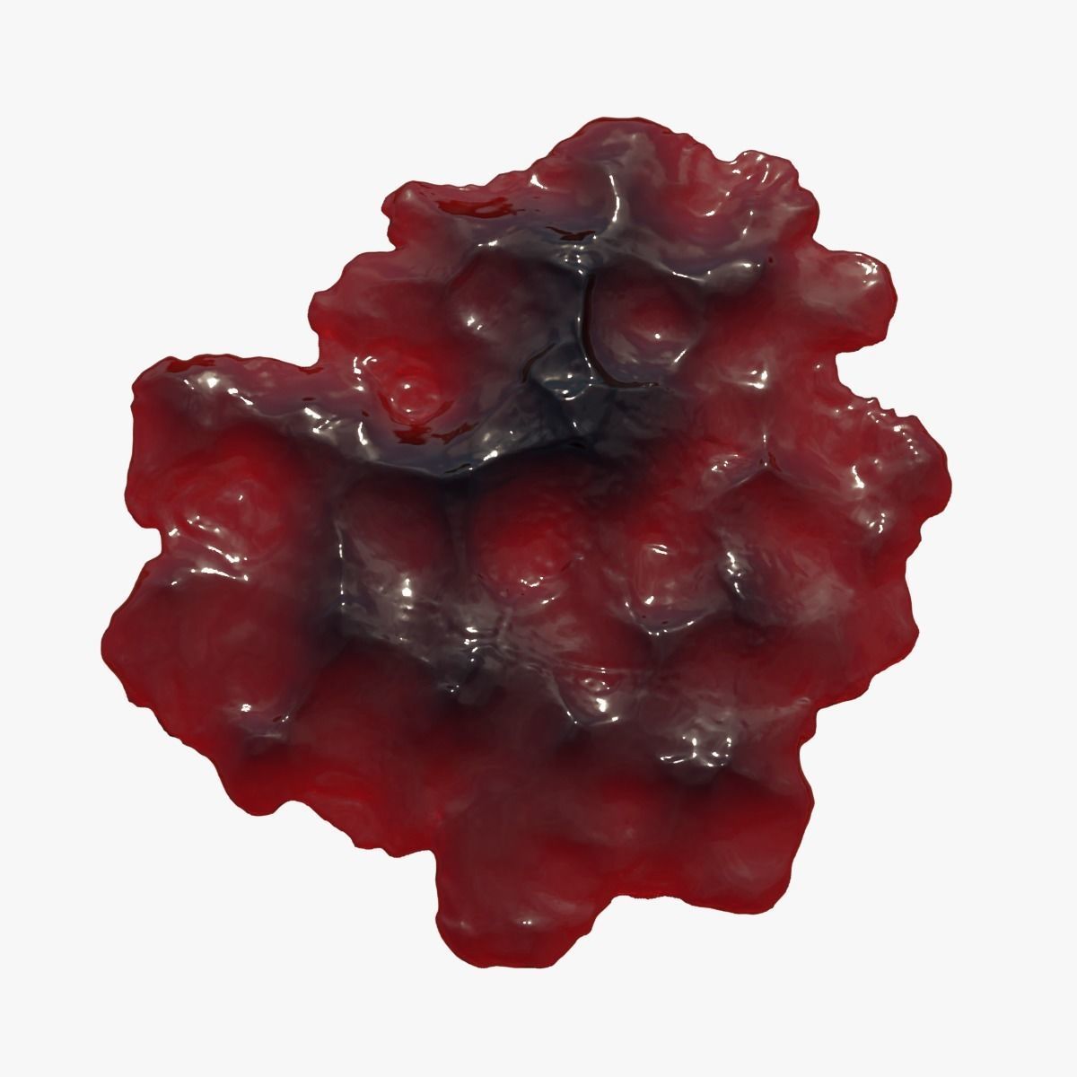 Animated Blood Spillings 3D Model Collection_10