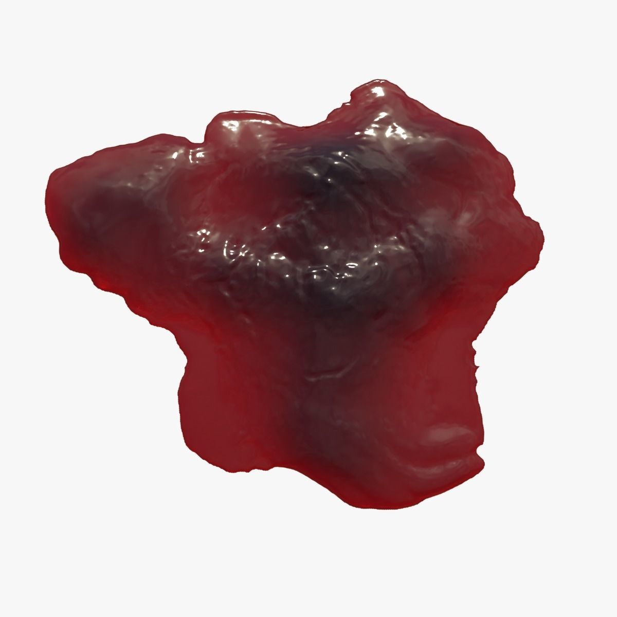 Animated Blood Spillings 3D Model Collection_7