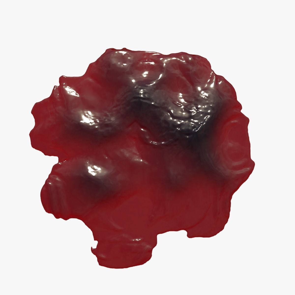Animated Blood Spillings 3D Model Collection_9