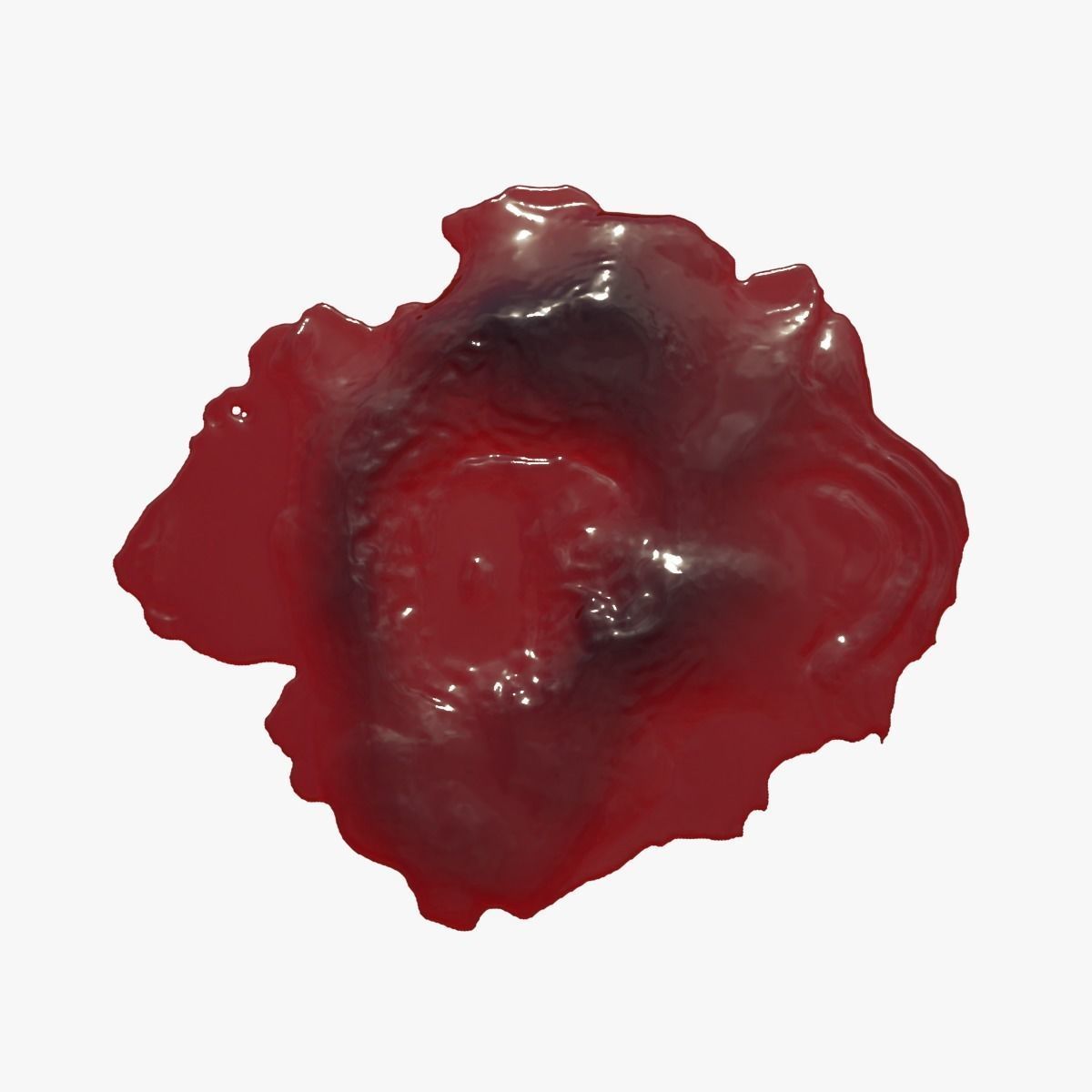 Animated Blood Spillings 3D Model Collection_4