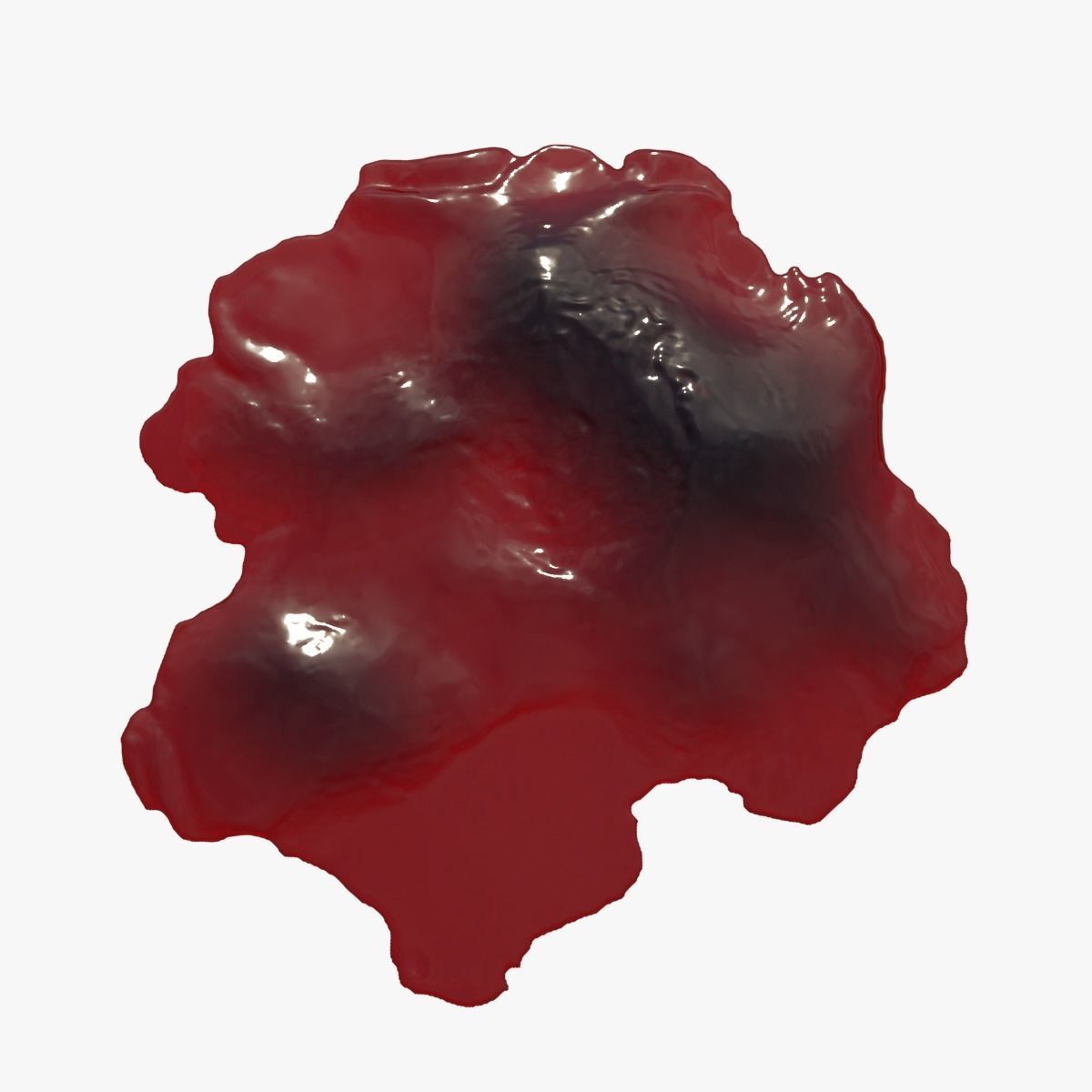 Animated Blood Spillings 3D Model Collection_15