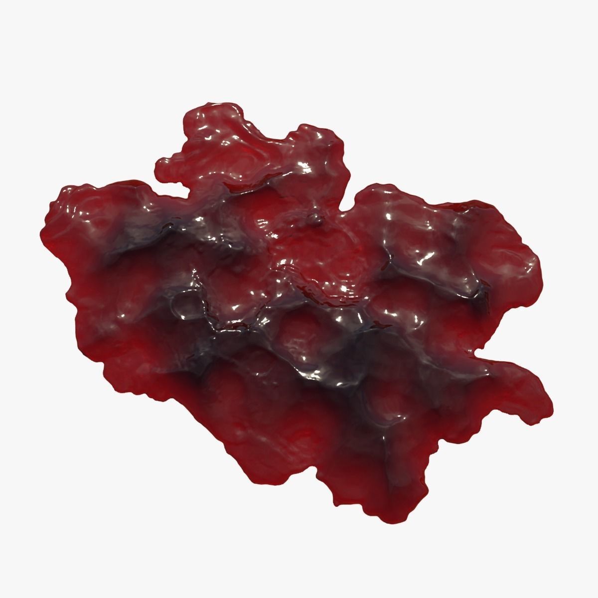 Animated Blood Spillings 3D Model Collection_12