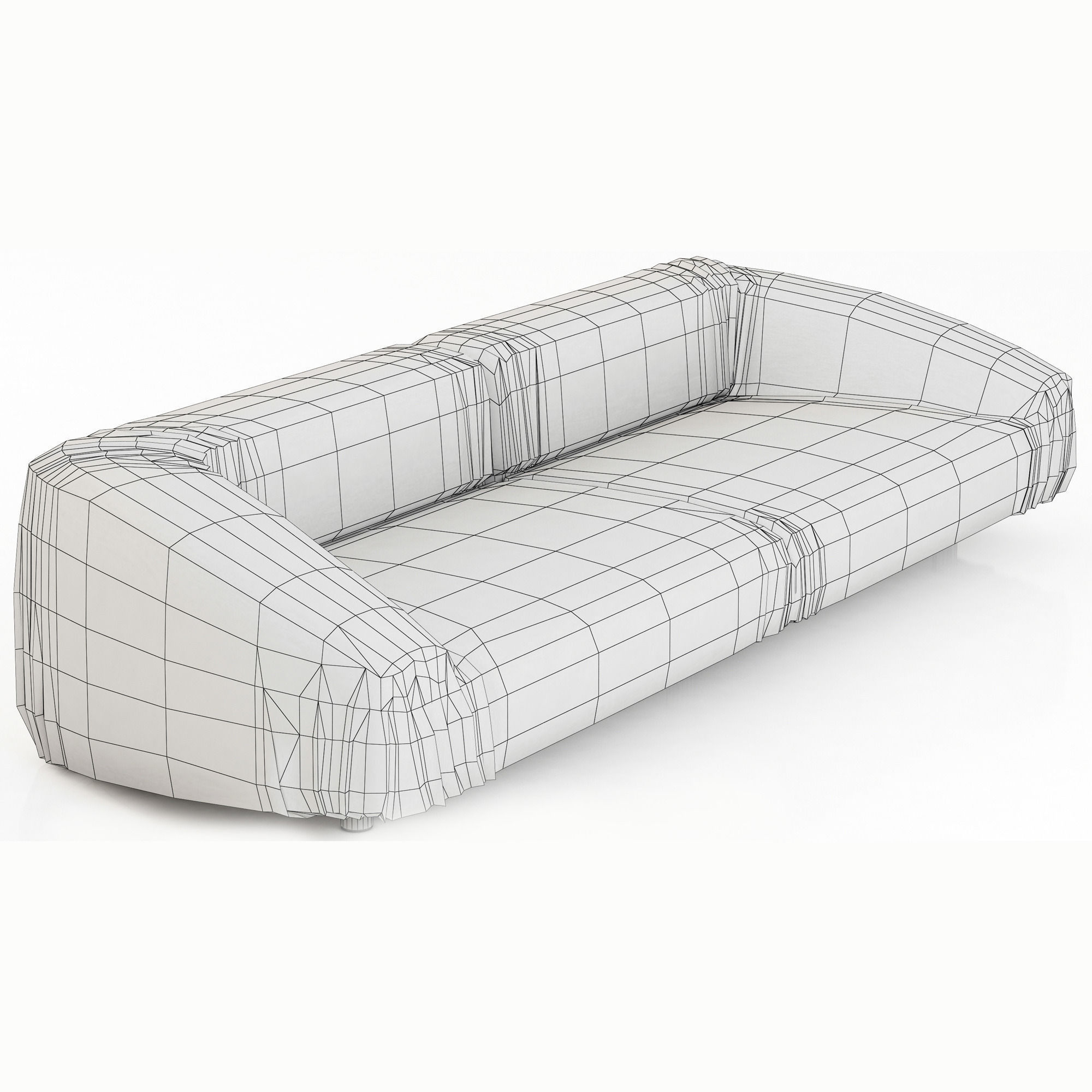 Baxter Fold Sofa 3D model_7