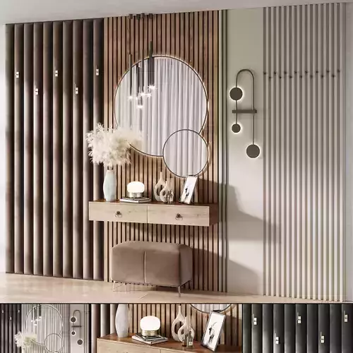 Hallway Set N9 3D model