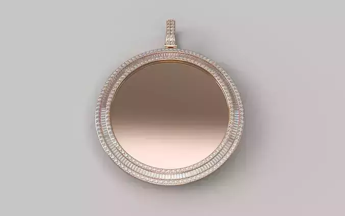 Baguette Picture Pendants - 60mm 3D print model