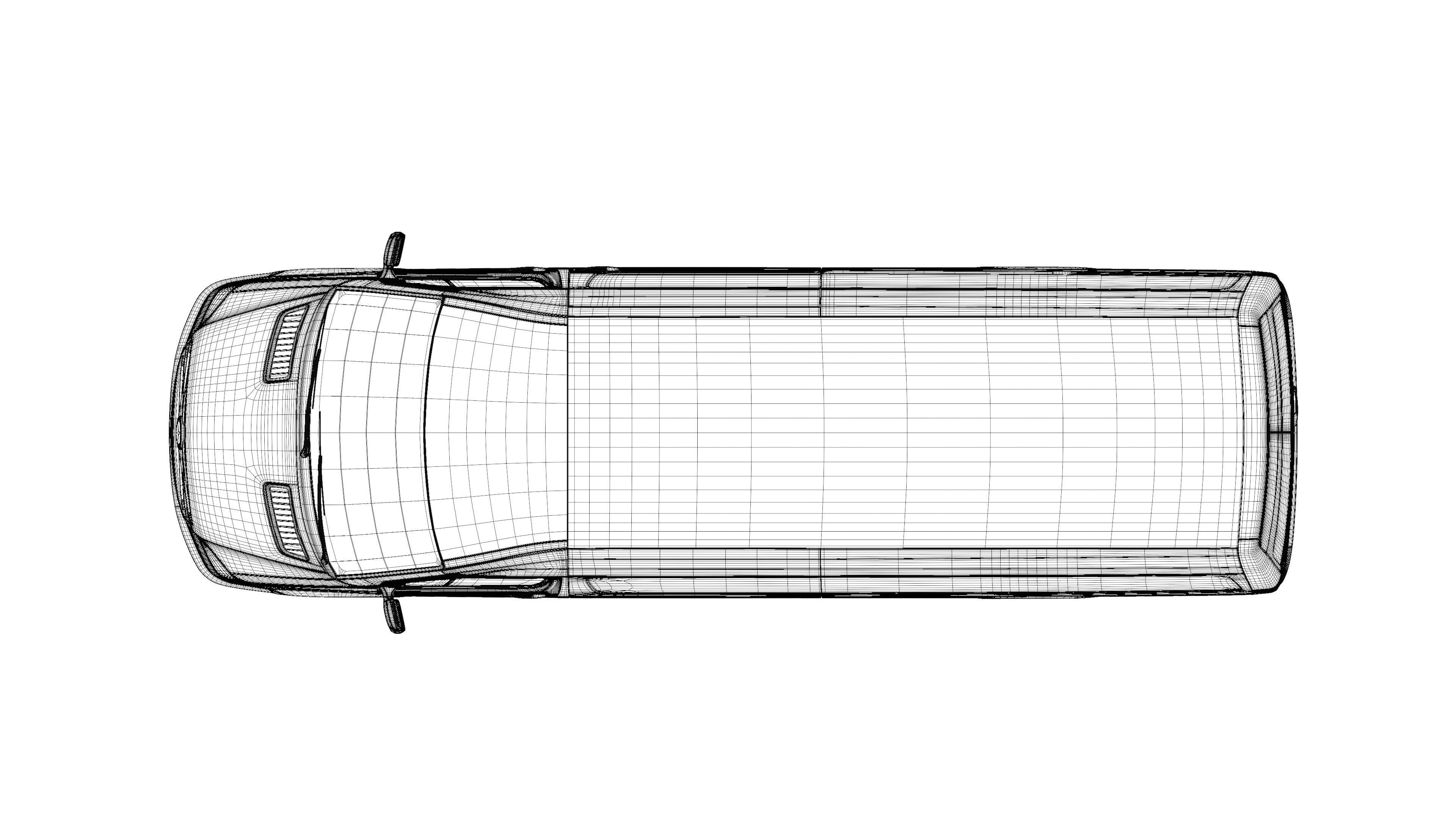 Mercedes Benz Sprinter delivery van 3D model_13