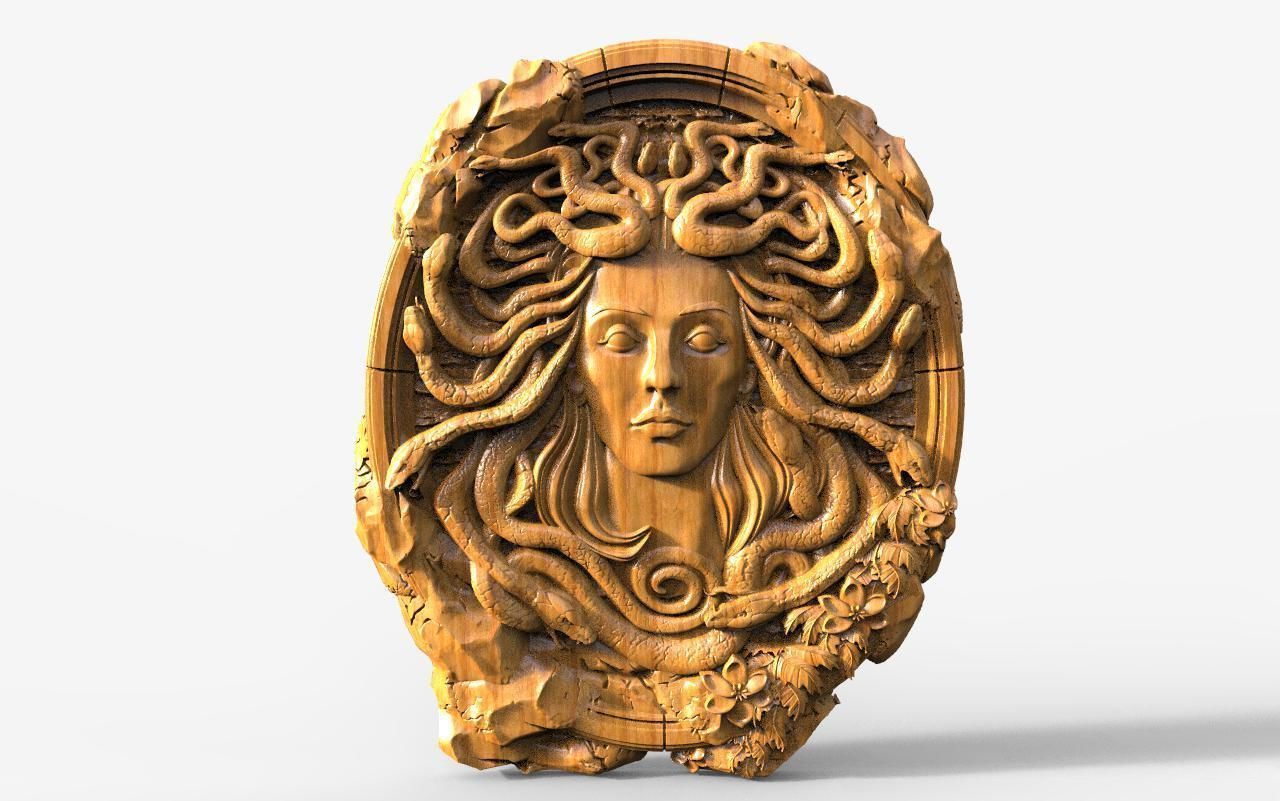 Medusa CNC  3D print model_4