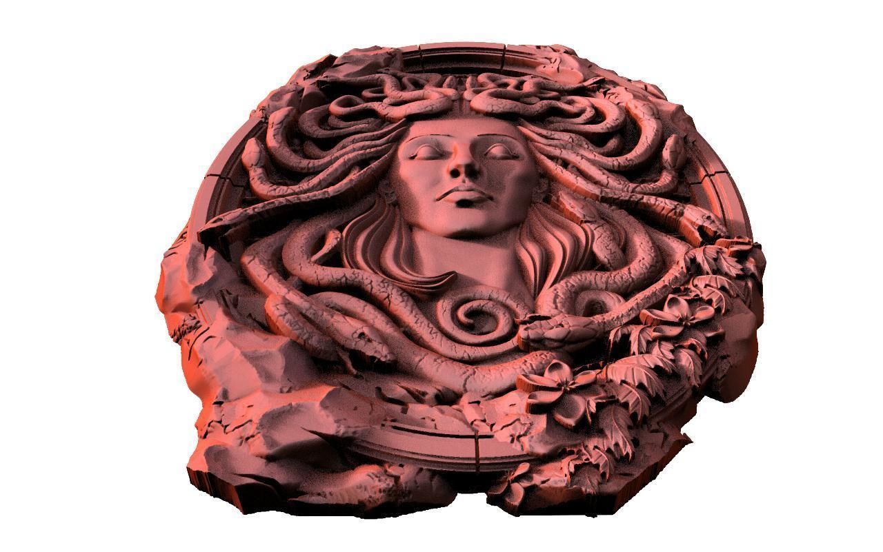 Medusa CNC  3D print model_3