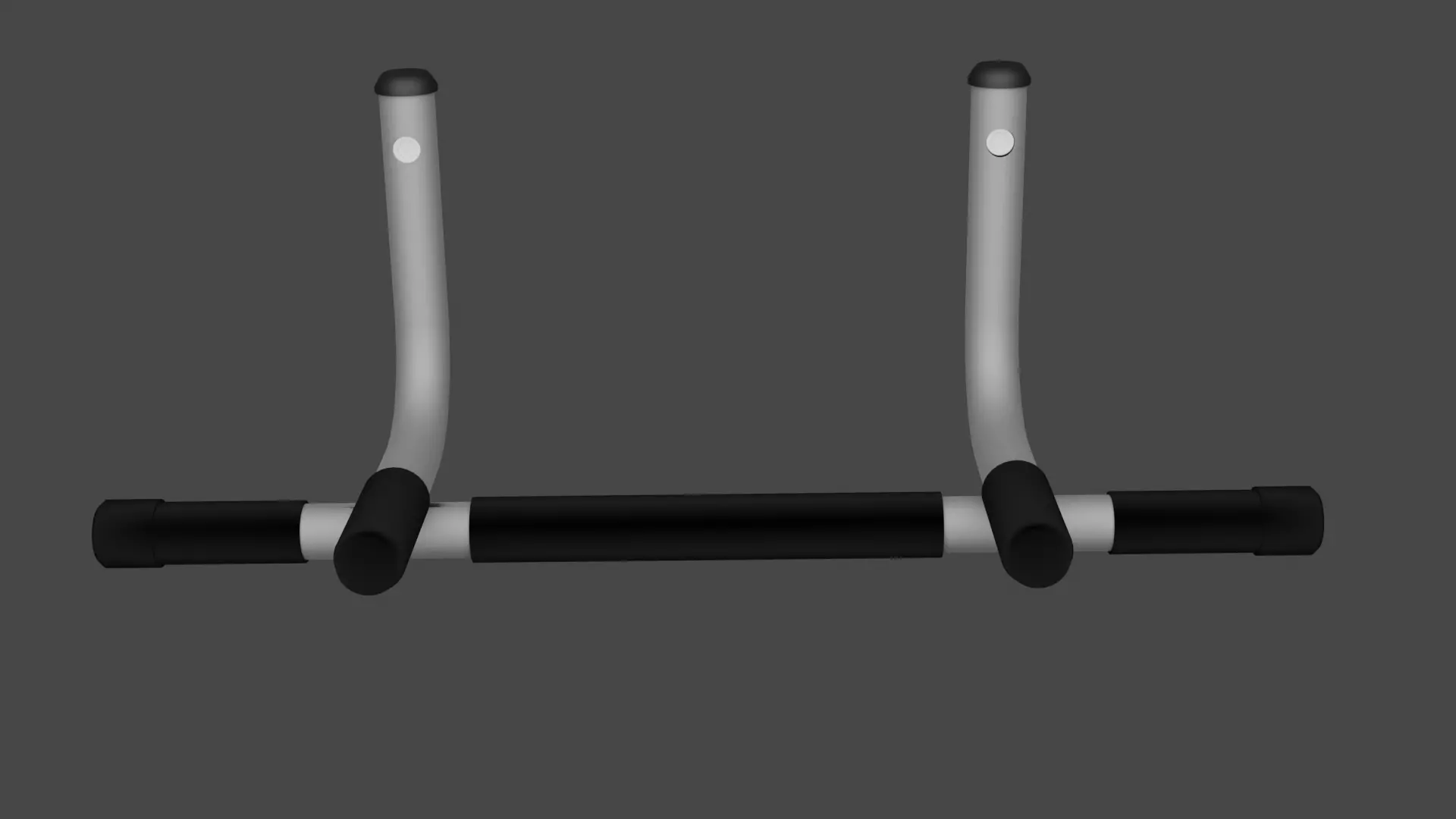 Horizontal bar Free low-poly 3D model
