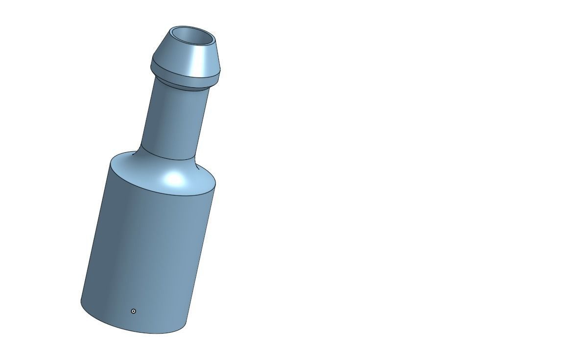 M-Jet cover lock and cooling nozzle Free 3D model_1