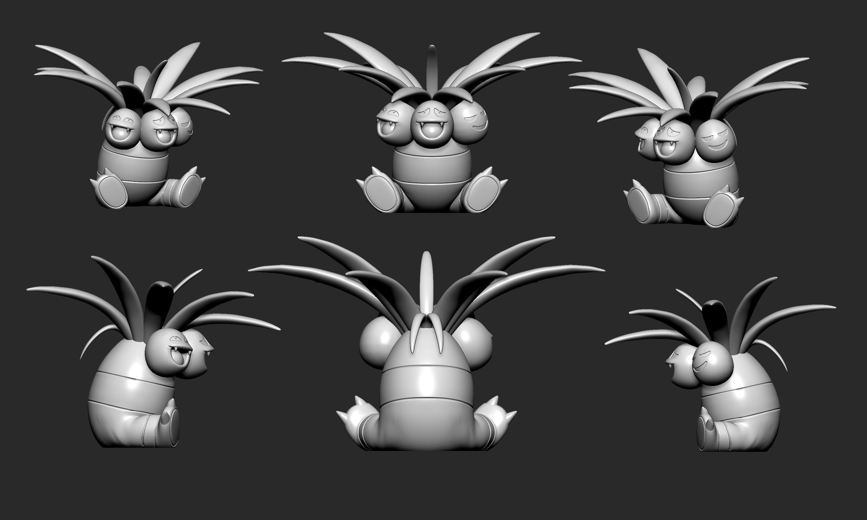 Pokemon - Exeggutor 3D print model_8