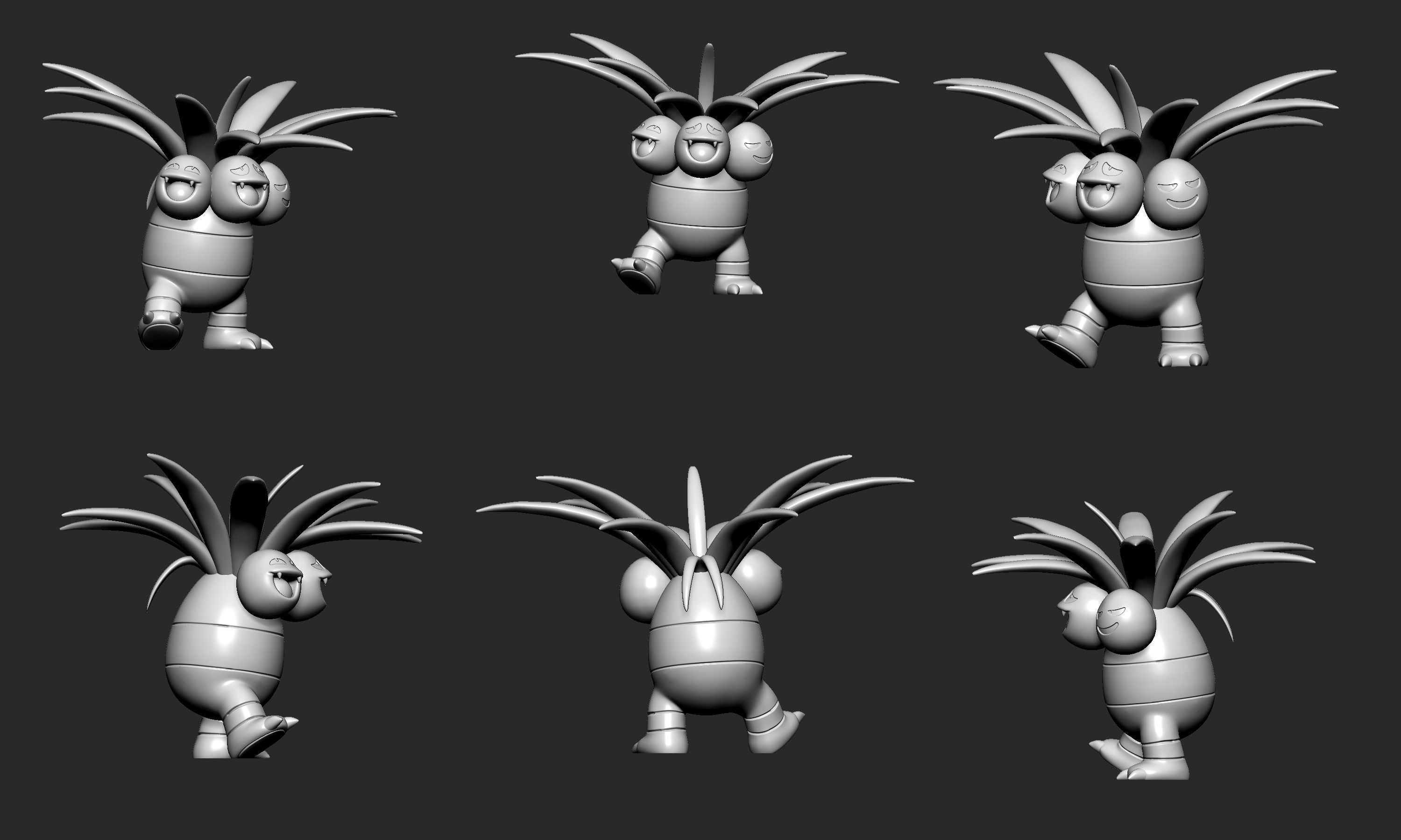 Pokemon - Exeggutor 3D print model_4