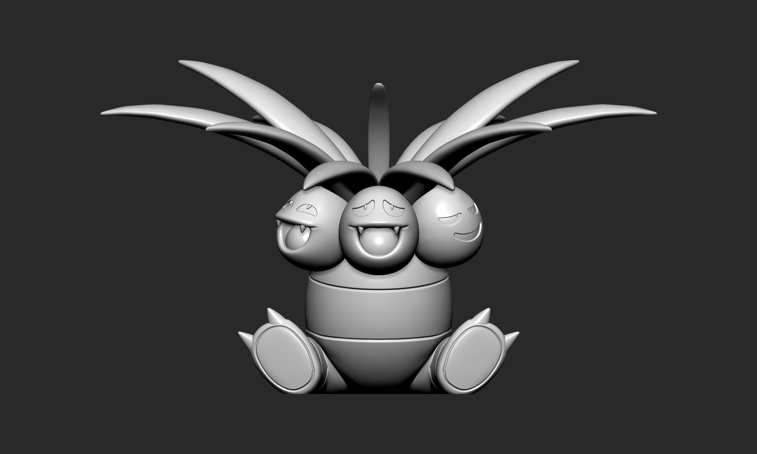 Pokemon - Exeggutor 3D print model_7