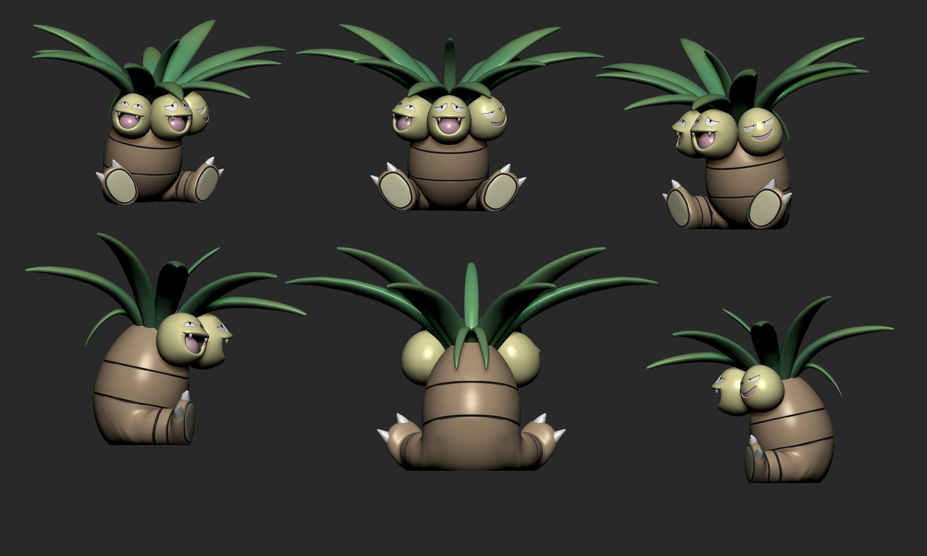 Pokemon - Exeggutor 3D print model_6