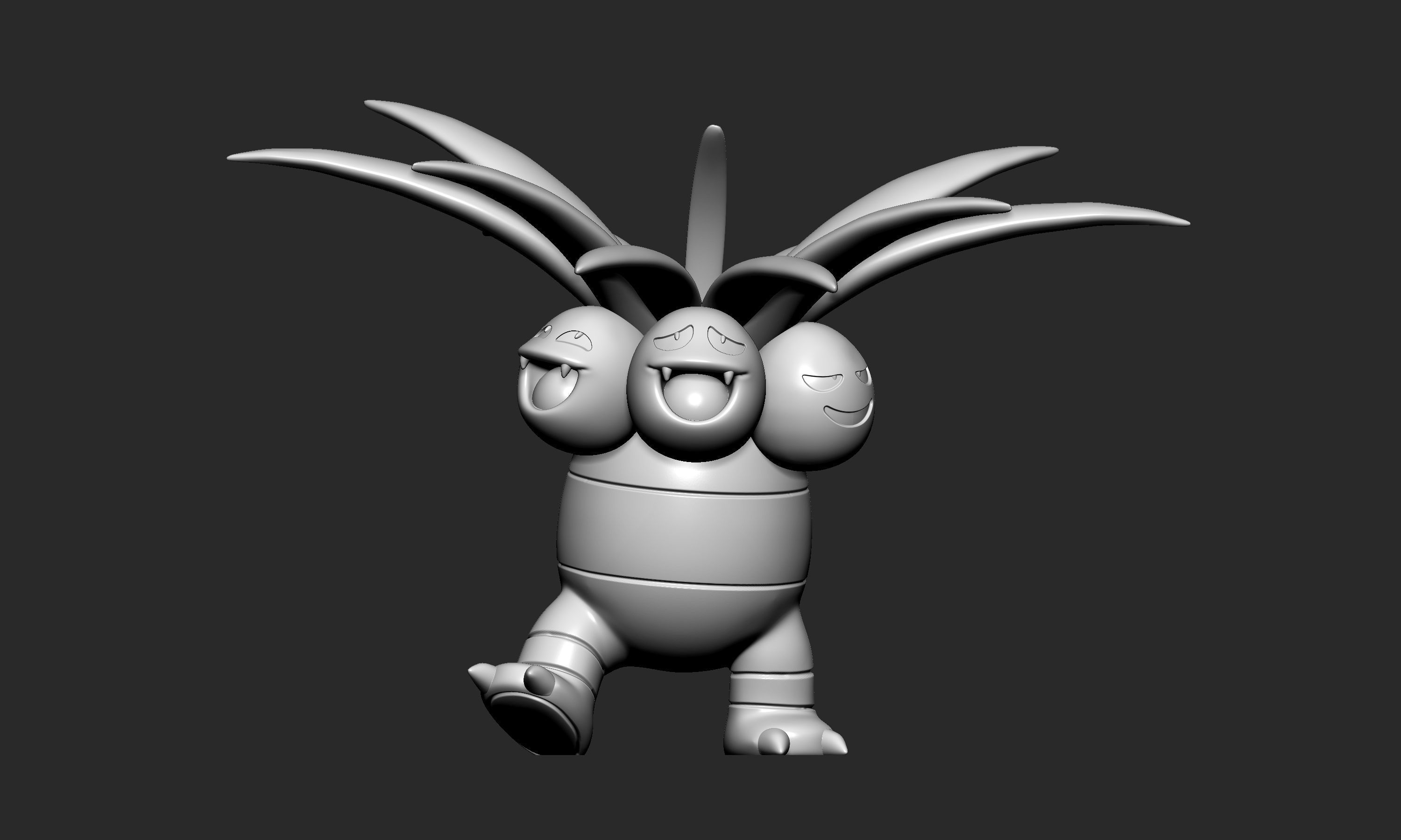 Pokemon - Exeggutor 3D print model_3