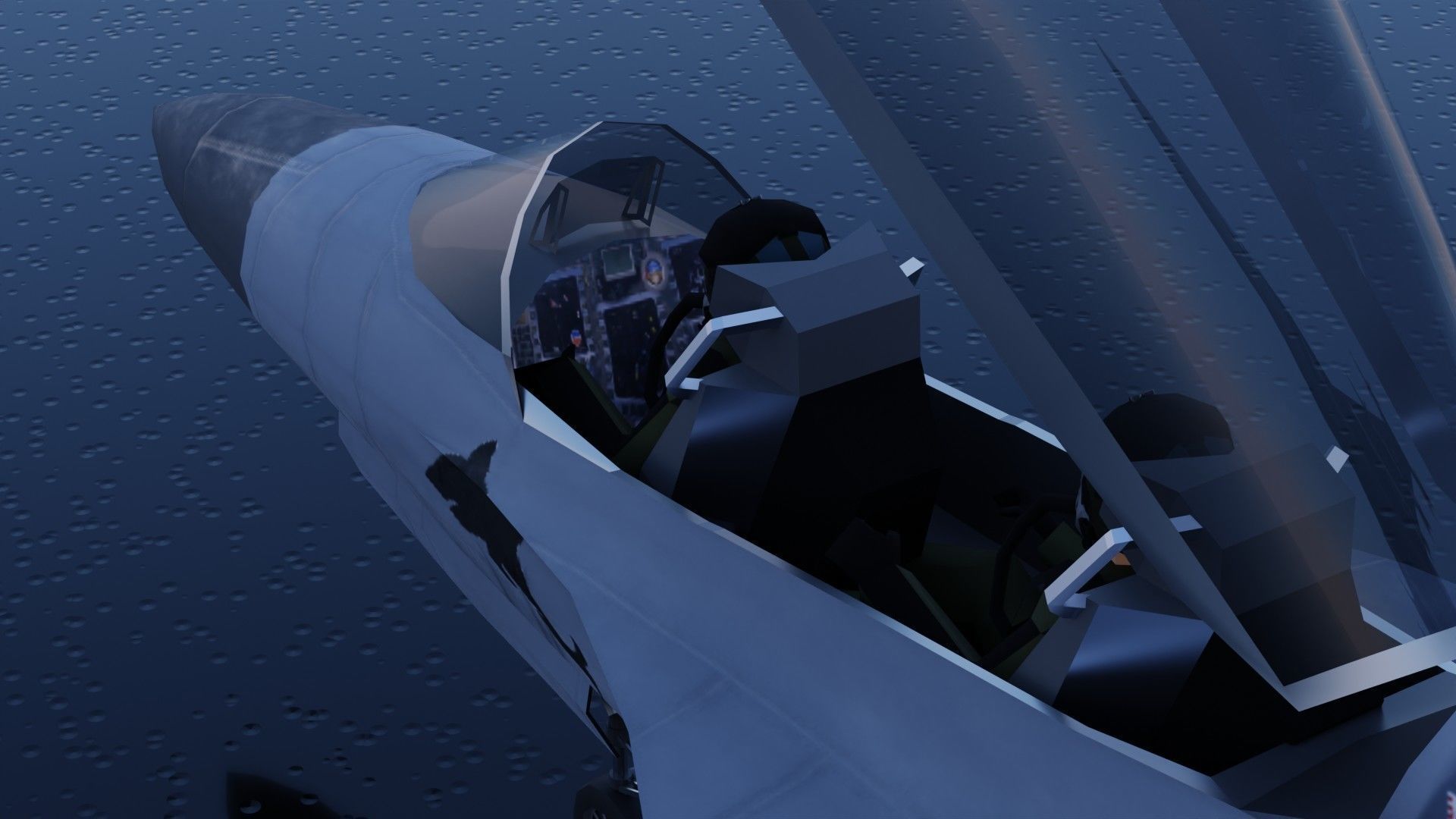 KAI FA-50 Golden Eagle Low-poly 3D model_25