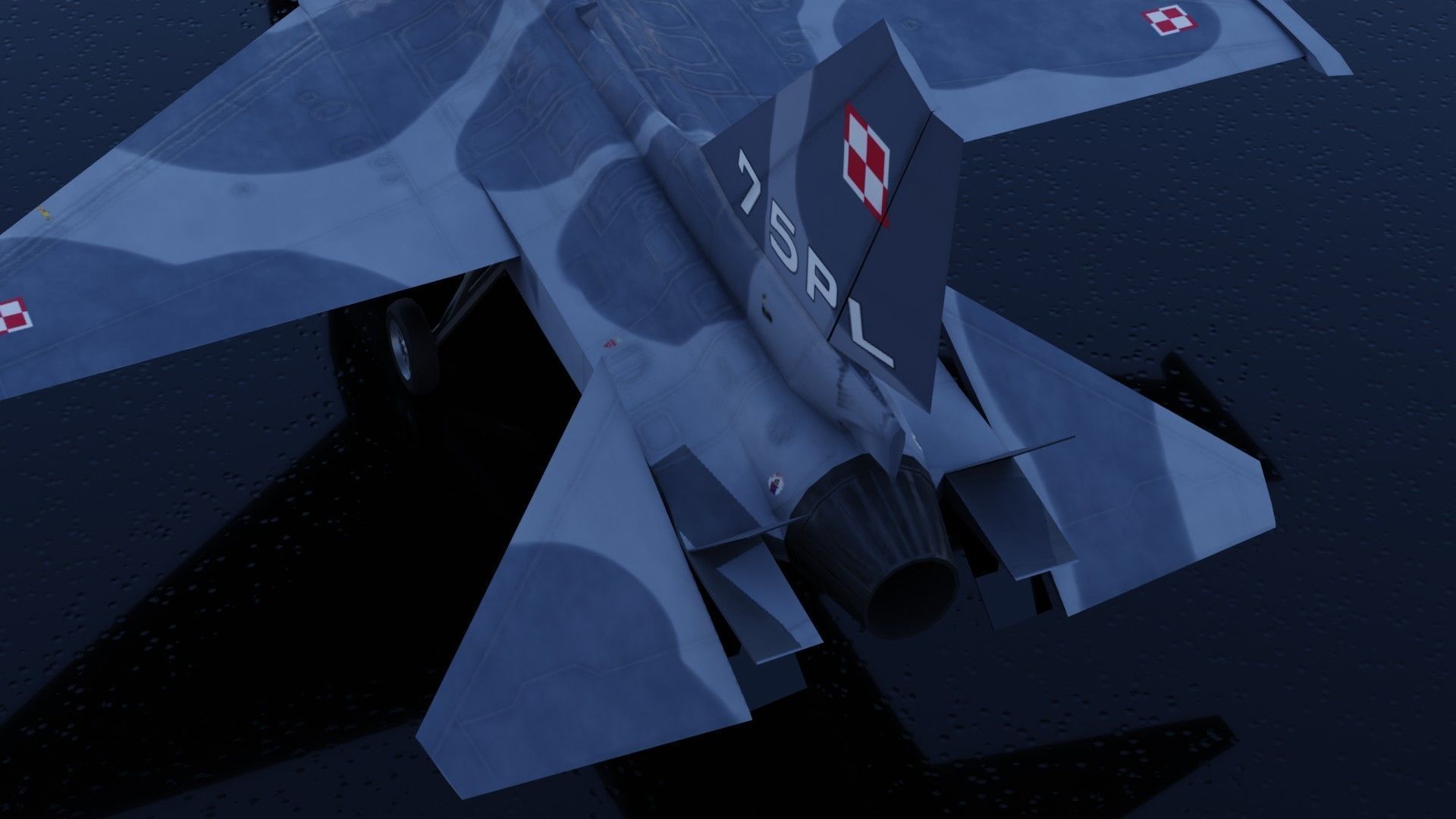 KAI FA-50 Golden Eagle Low-poly 3D model_24