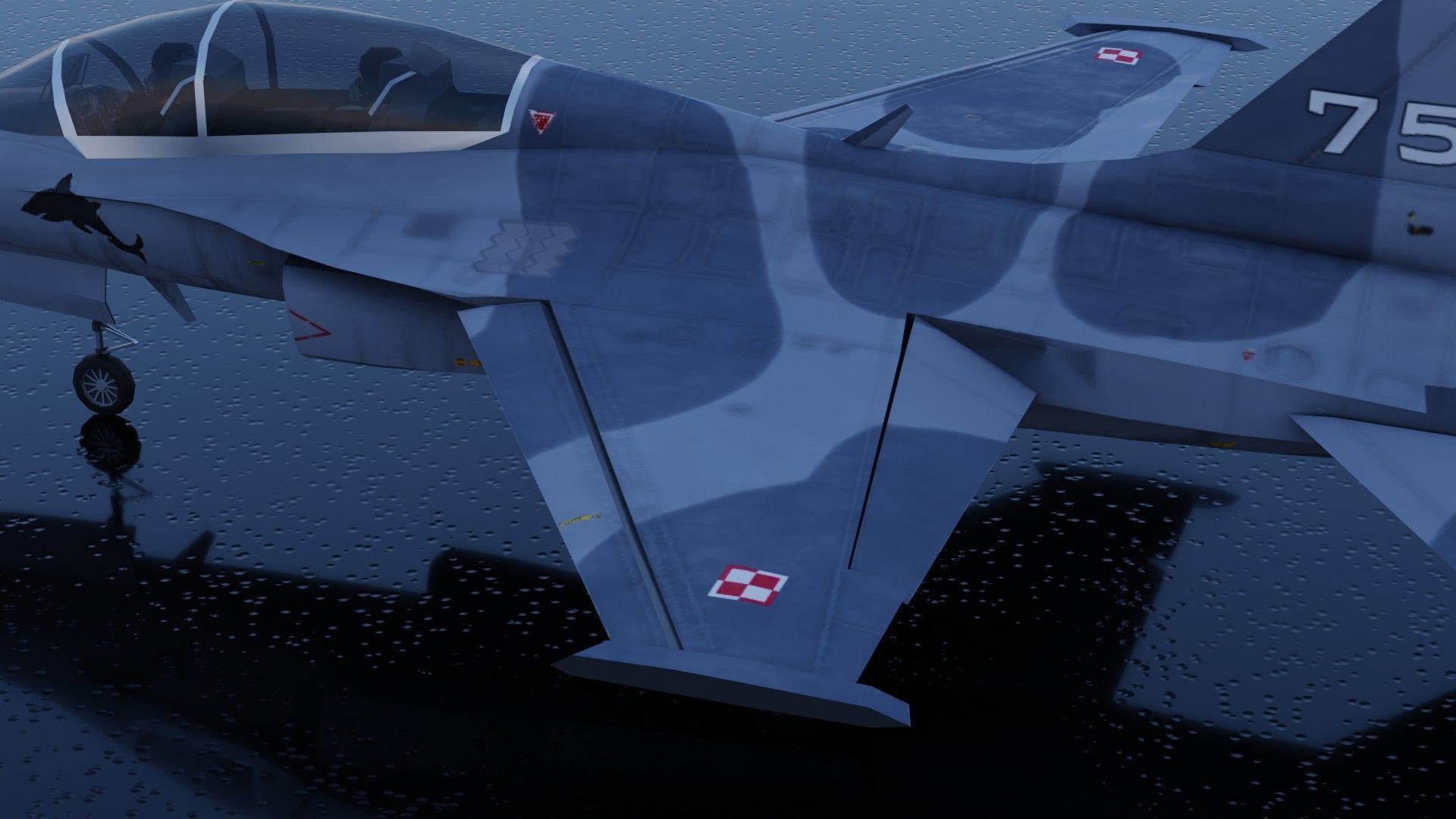 KAI FA-50 Golden Eagle Low-poly 3D model_23
