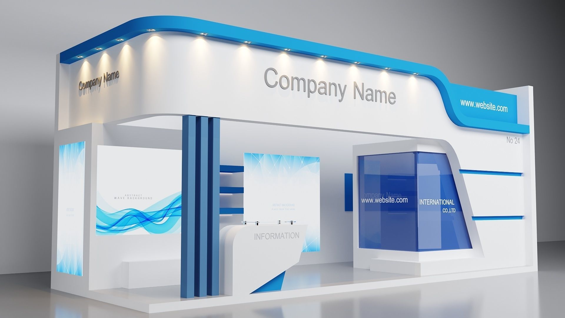 Exhibition 3D model_7