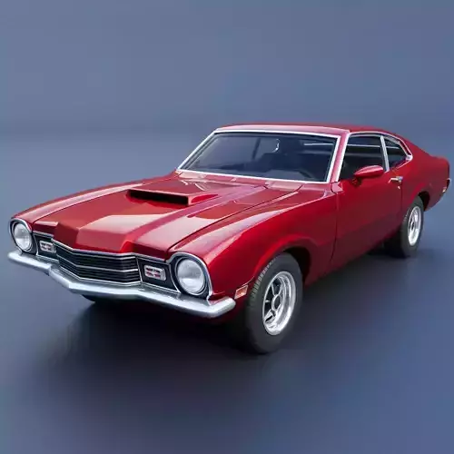 Mercury Comet 1971 3D print model