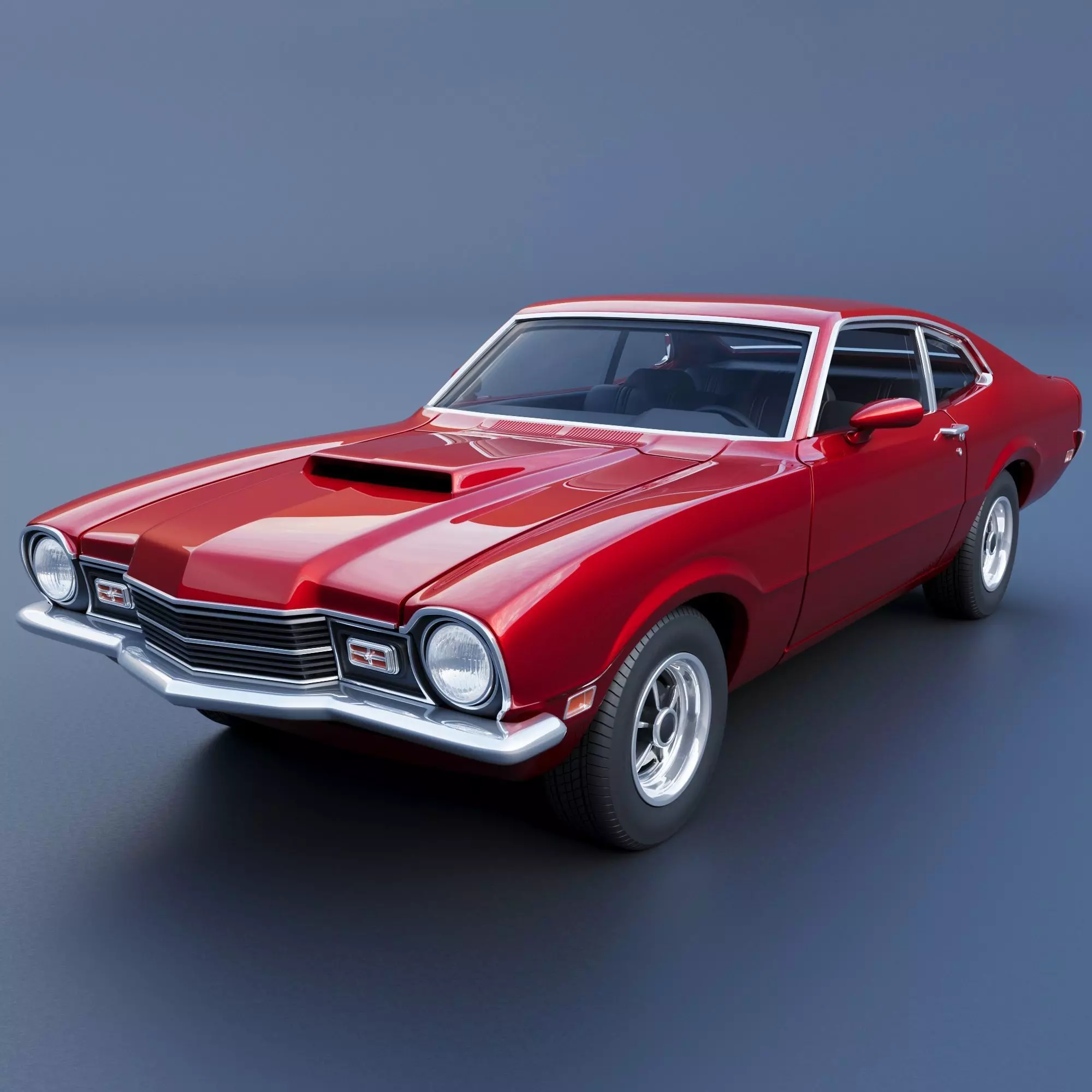 Mercury Comet 1971 3D print model_0