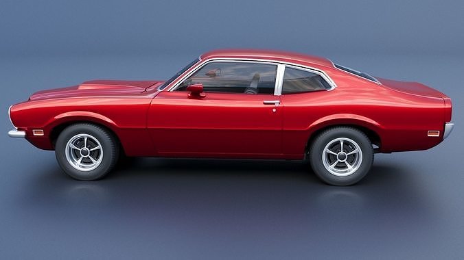 Mercury Comet 1971 3D print model 5