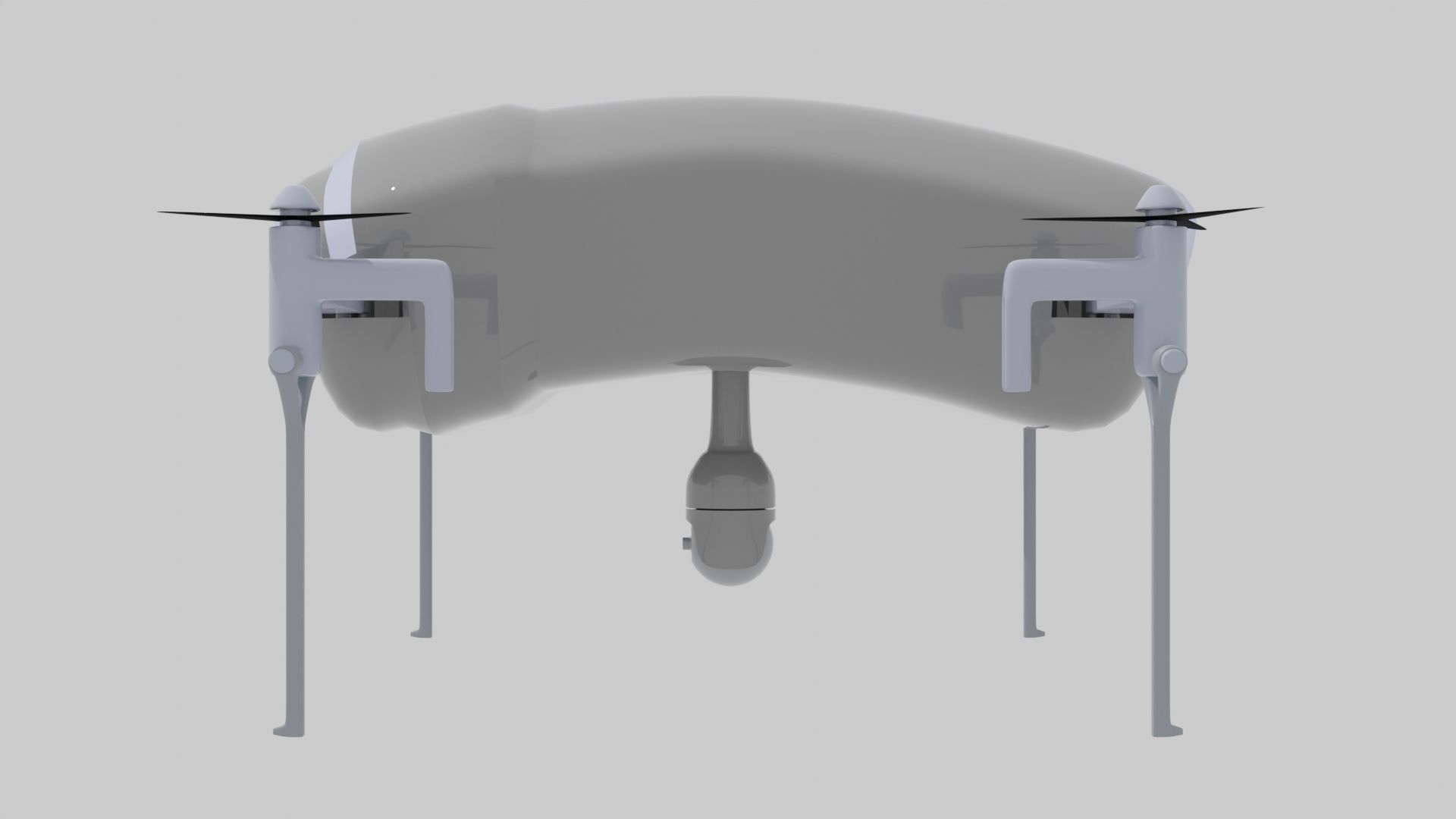 Sci-fi Drone 3D model_9