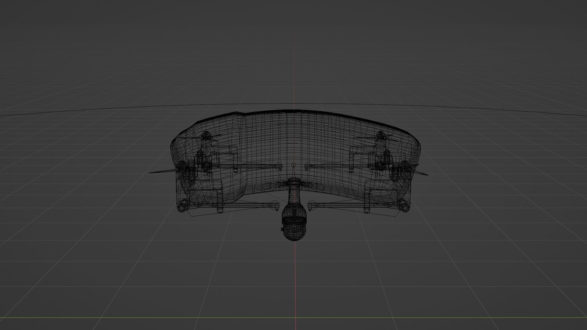 Sci-fi Drone 3D model_17
