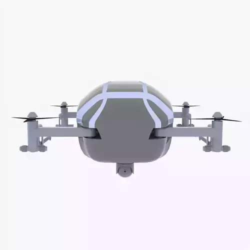 Sci-fi Drone 3D model