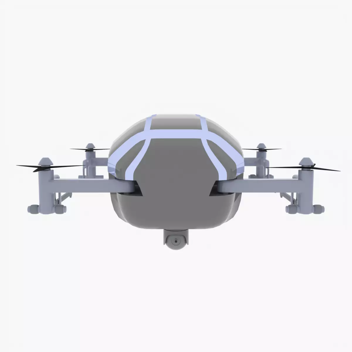 Sci-fi Drone 3D model_0