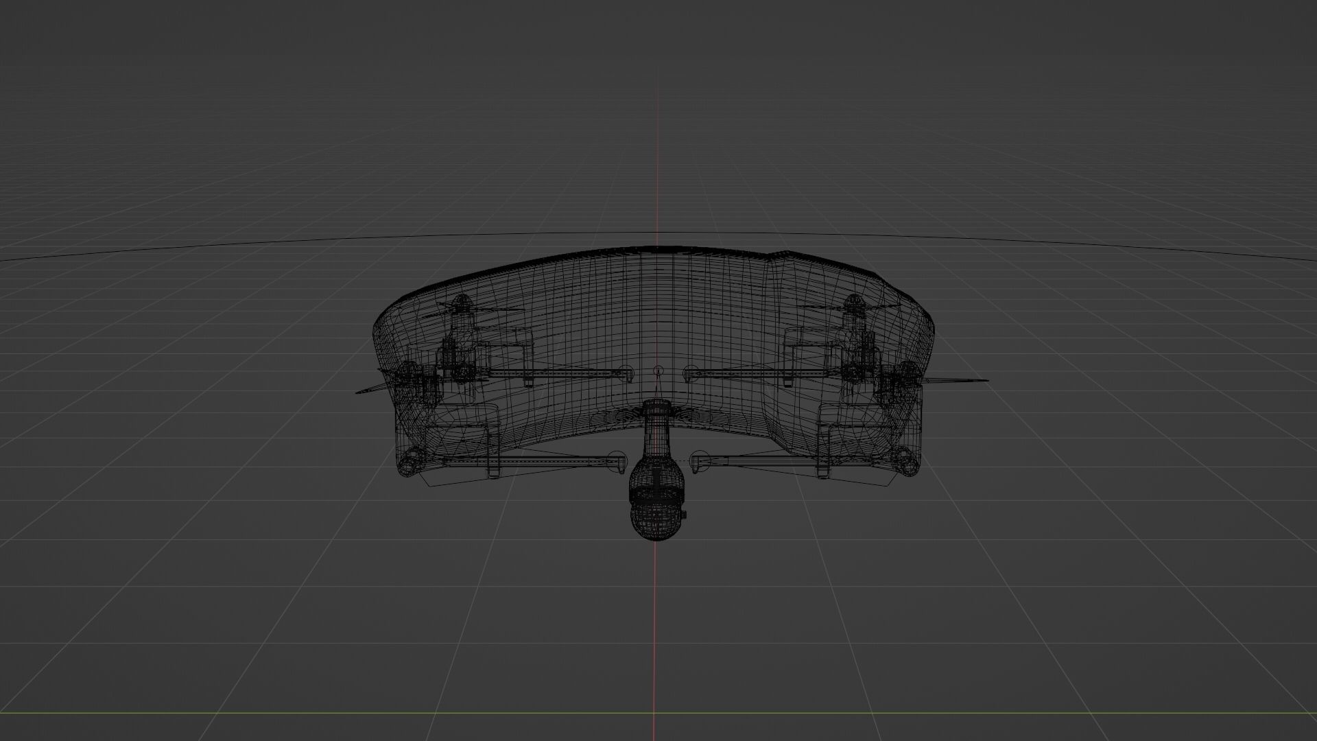 Sci-fi Drone 3D model_16
