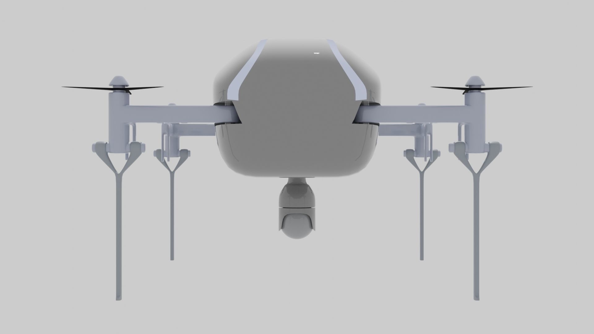 Sci-fi Drone 3D model_8