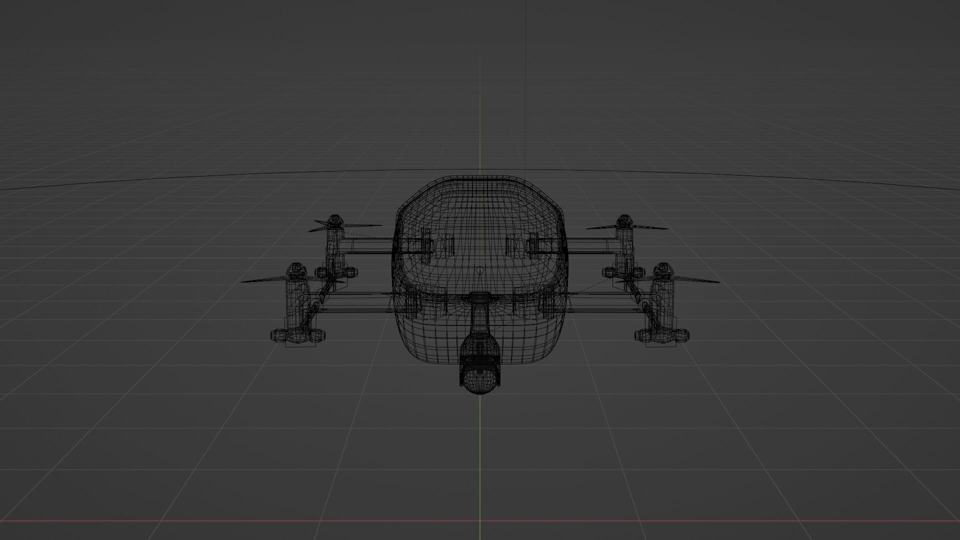Sci-fi Drone 3D model_15