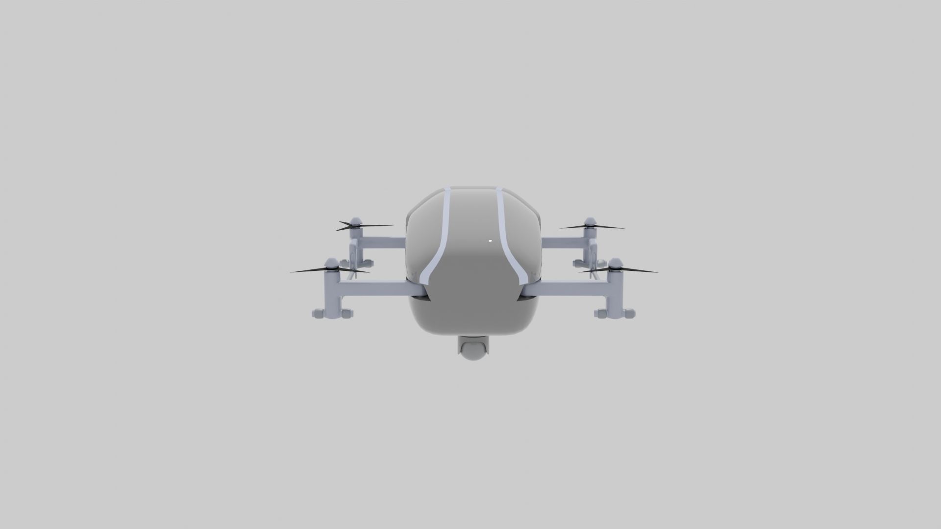 Sci-fi Drone 3D model_4