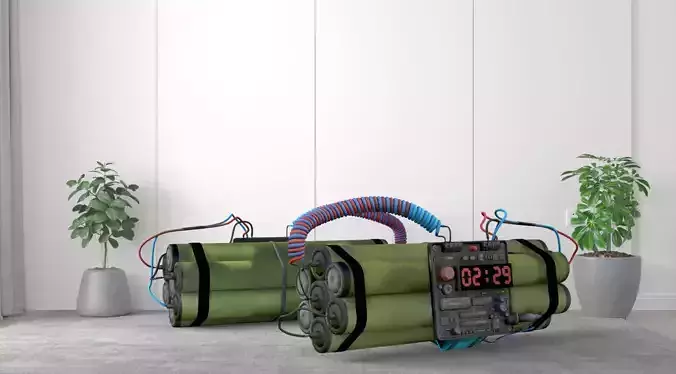 Modern Equipment monomer equipment Bomb 3D model