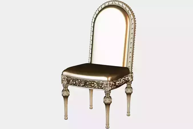 Carved chair for cnc 1