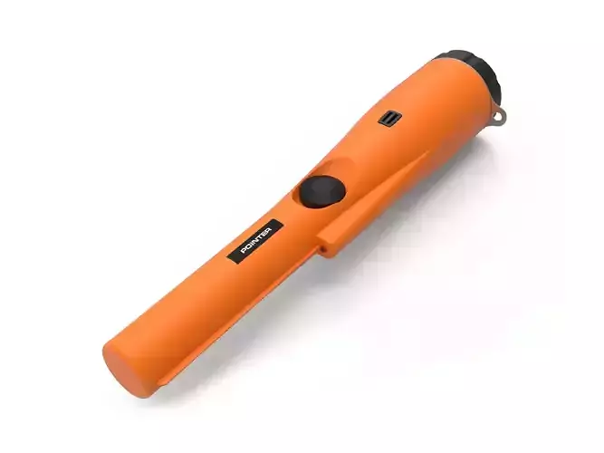 Pointer 3D Model Metal Detector