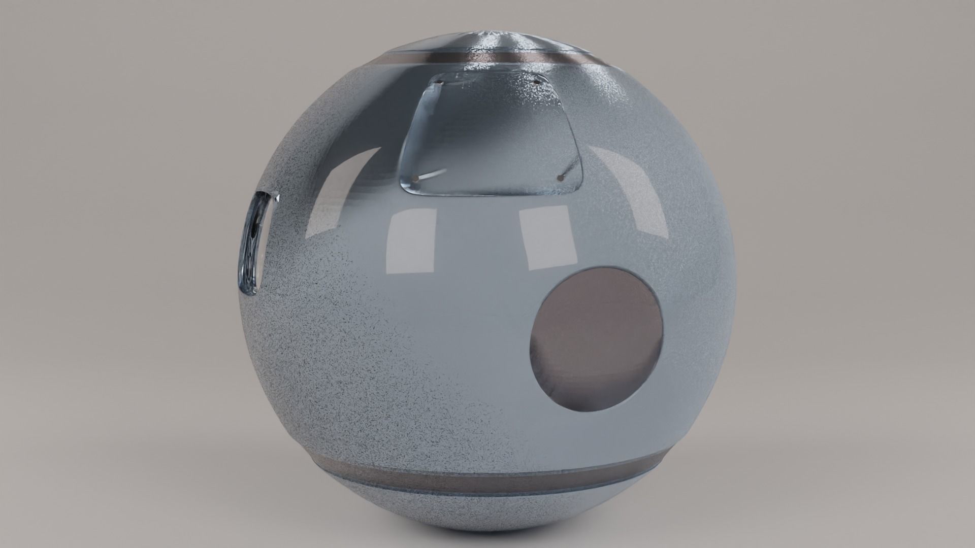 Spherical Robot 3D model_3